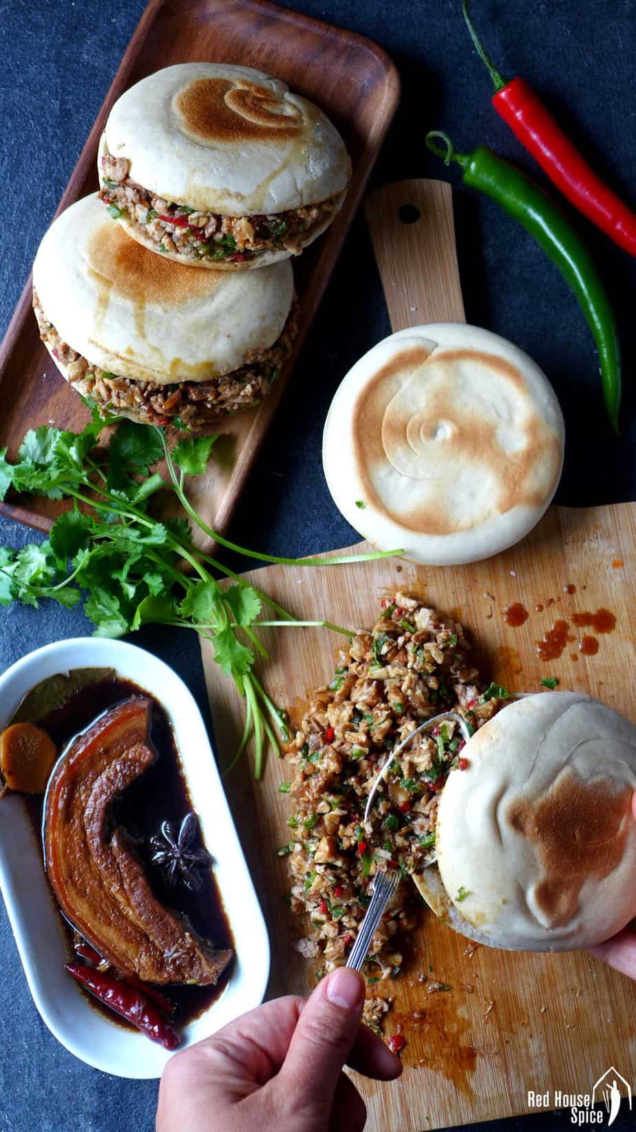 Golden Chinese Pork Burger Mix