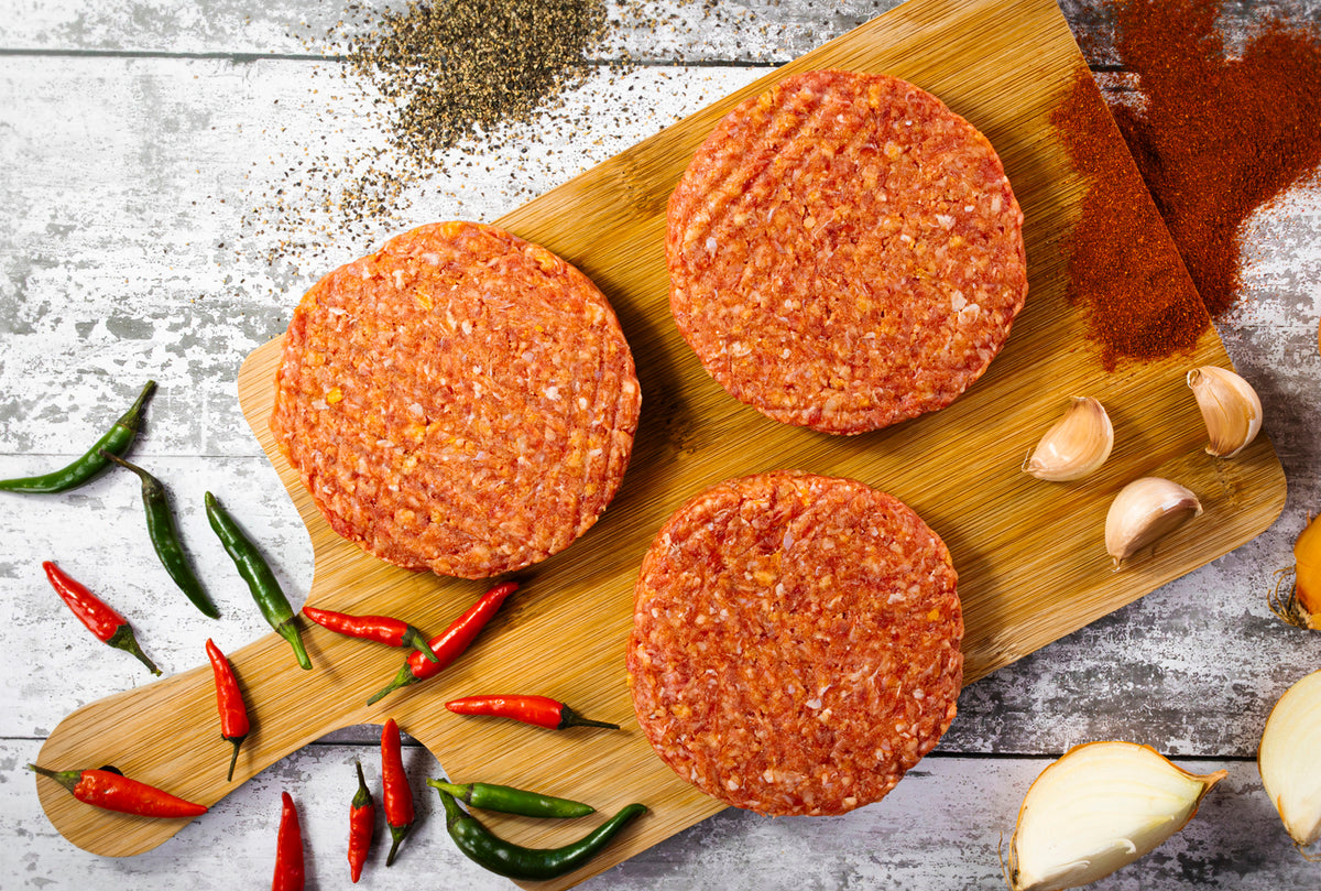 Golden Spanish Chicken Burger Mix