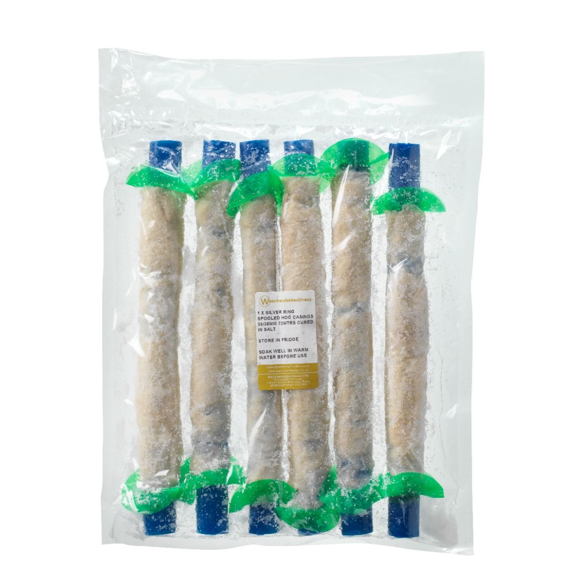 Spooled Silver Vac Hog Casings