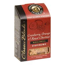 Wholemeal Cranberry Orange Roast Chestnut Stuffing